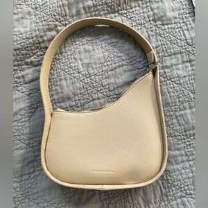 BCBGMaxazria tan shoulder bag purse